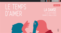 Desktop Screenshot of letempsdaimer.com